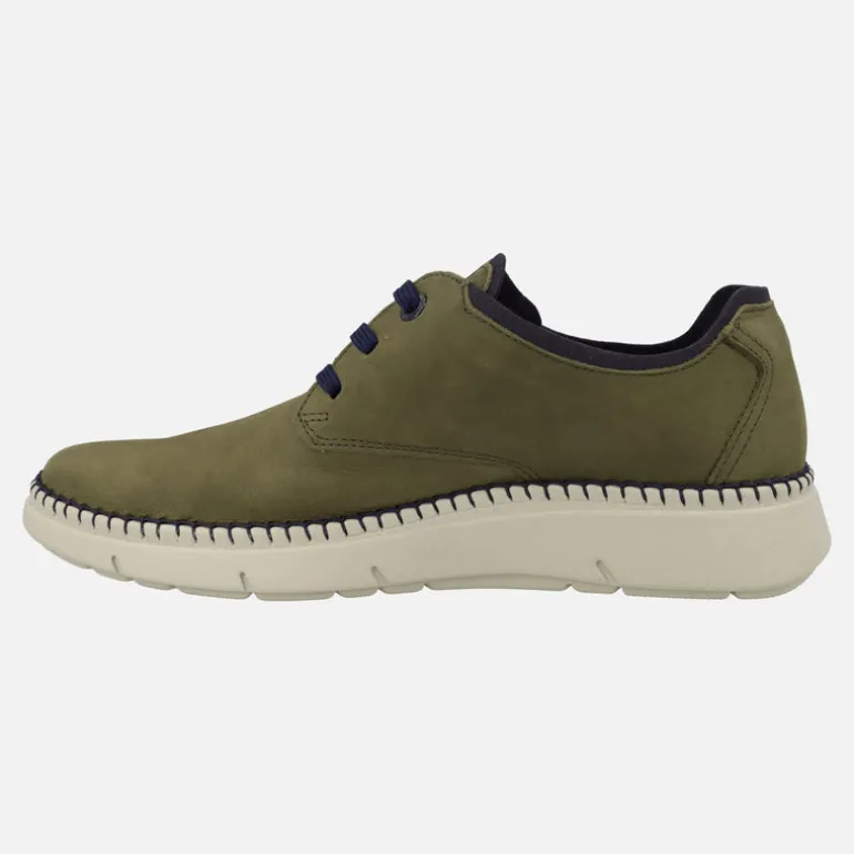 Zapatos blucher para hombre con piso deportivo y cosido exterior