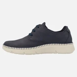 Zapatos blucher para hombre con piso deportivo y cosido exterior