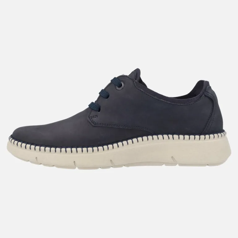 Zapatos blucher para hombre con piso deportivo y cosido exterior
