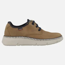 Zapatos blucher para hombre con piso deportivo y cosido exterior