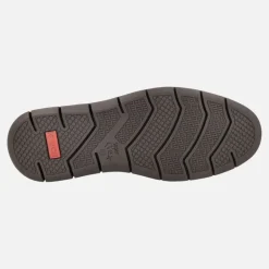 Zapatos casual con cordones para hombre en combinado multimaterial
