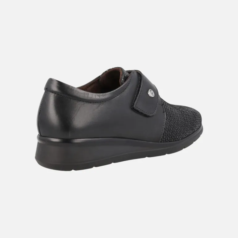Zapatos confort para mujer con cierre de velcro