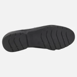 Zapatos confort para mujer en combinado negro