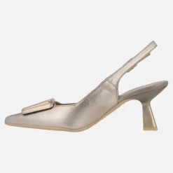 Zapatos corte salón destalonados Nova con adorno en la pala