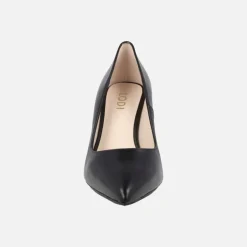 Zapatos corte salón en piel negra con tacones altos Rachel - TP