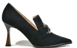 Zapatos de ante con copete y adorno Meidin