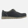 Zapatos de cordones con bordón para hombre