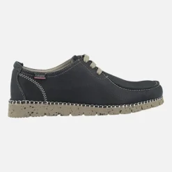 Zapatos de cordones con bordón para hombre