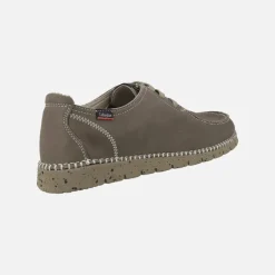 Zapatos de cordones con bordón para hombre