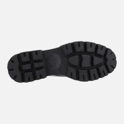 Zapatos de cordones con piso de goma para mujer
