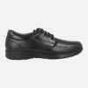 Zapatos de cordones en piel con corte clásico para hombre