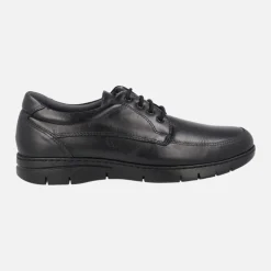 Zapatos de cordones en piel con corte clásico para hombre