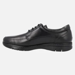 Zapatos de cordones en piel con corte clásico para hombre