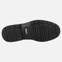 Zapatos de cordones en piel negra para hombre con membrana GORE-TEX