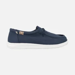Zapatos de cordones para hombre en algodón orgánico modelo 8251