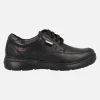 Zapatos de cordones para hombre en piel con membrana impermeable