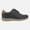 Zapatos de cordones para hombre en nobuck engrasado Duna