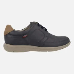Zapatos de cordones para hombre en nobuck engrasado Duna