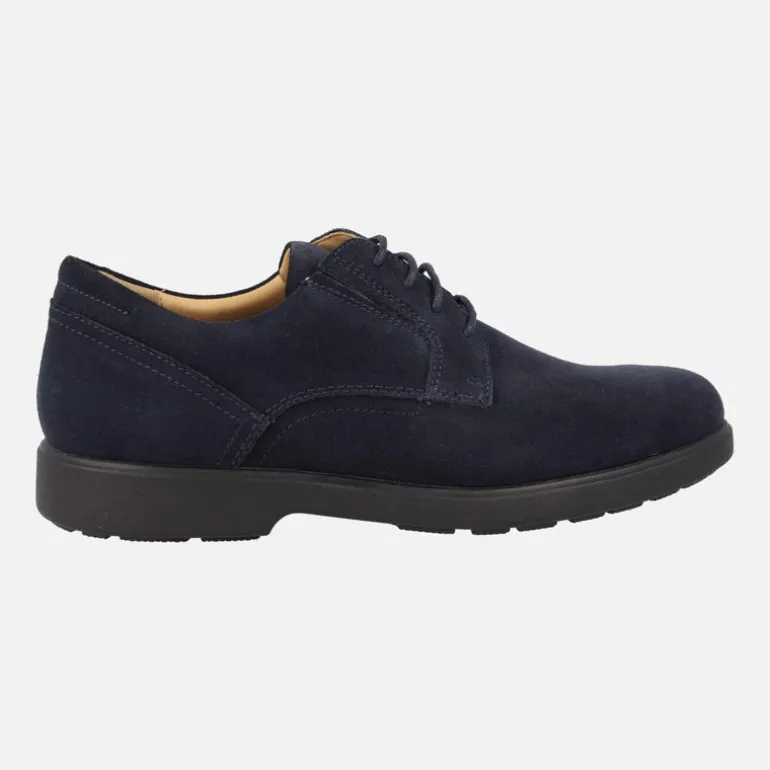 Zapatos de cordones para hombre Spherica EC11 en ante azul marino