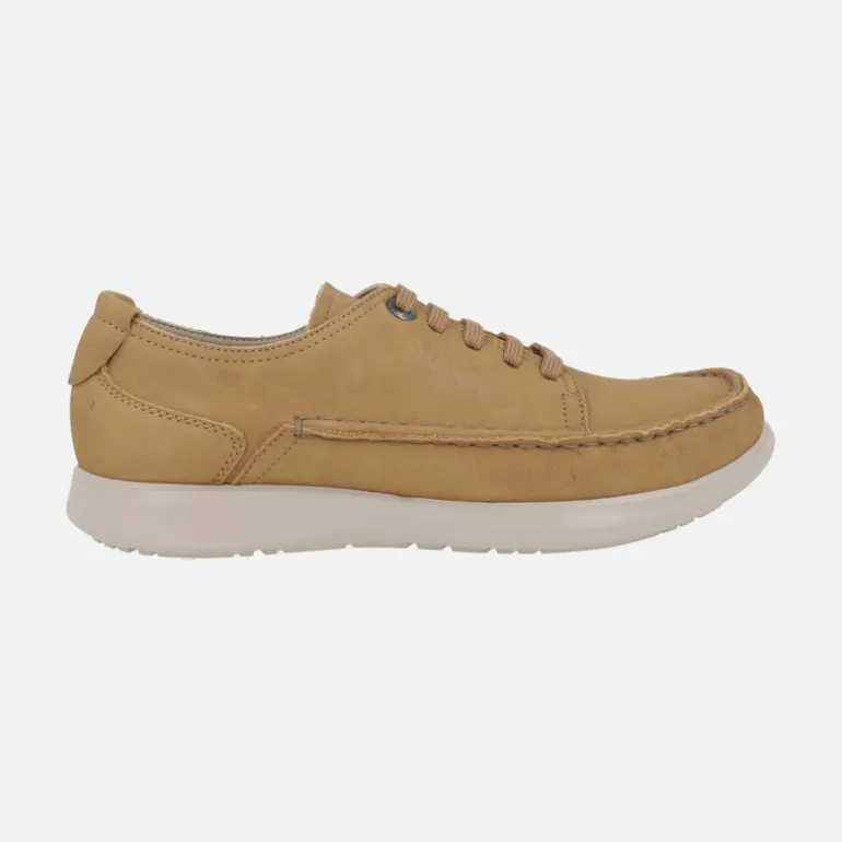 Zapatos de cordones para hombre con cosido kiowa