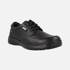 Zapatos de cordones para hombre en piel con membrana impermeable