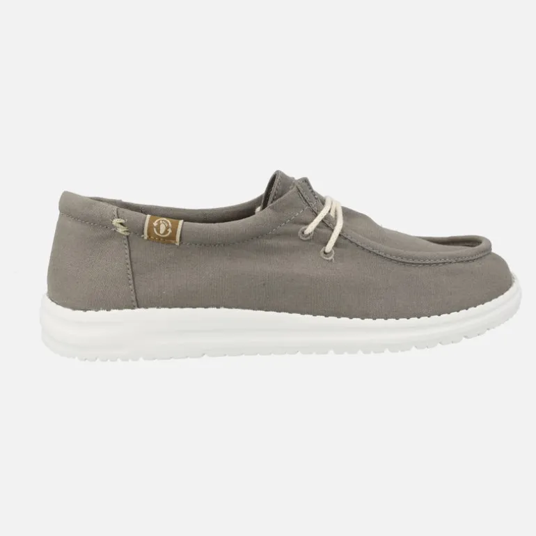 Zapatos de cordones para hombre en algodón orgánico modelo 8251
