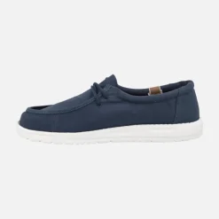 Zapatos de cordones para hombre en algodón orgánico modelo 8251