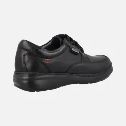 Zapatos de cordones para hombre en piel con membrana impermeable