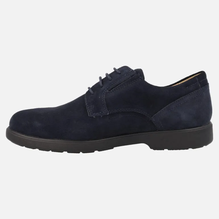 Zapatos de cordones para hombre Spherica EC11 en ante azul marino