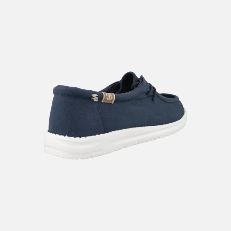 Zapatos de cordones para hombre en algodón orgánico modelo 8251