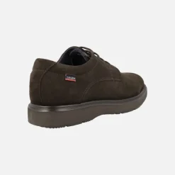 Zapatos de cordones para hombre en serraje con piso Extralight