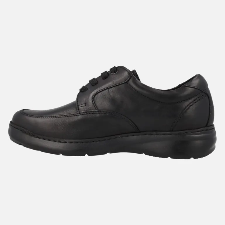 Zapatos de cordones para hombre en piel con membrana impermeable