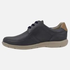 Zapatos de cordones para hombre en nobuck engrasado Duna