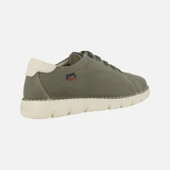 Zapatos de cordones para hombre en piel kaki Callaghan Flexible