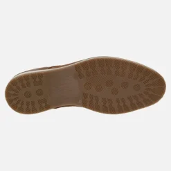 ZAPATOS DE CORDONES PARA HOMBRE ESTILO CASUAL EN SERRAJE MARRON