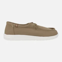 Zapatos de cordones para hombre en algodón orgánico modelo 8251