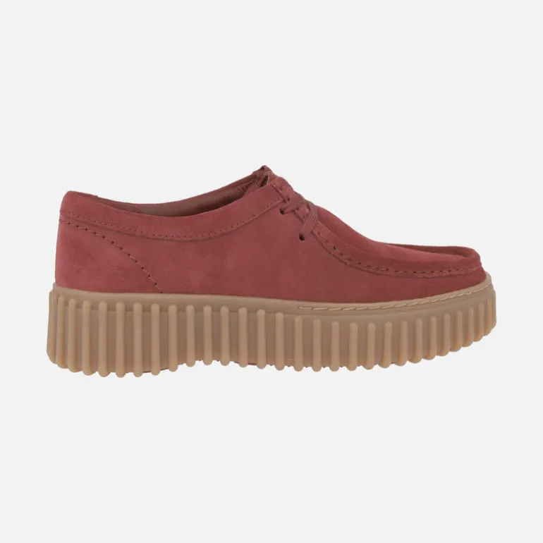 Zapatos de cordones para mujer TORHILL BEE en piel serraje