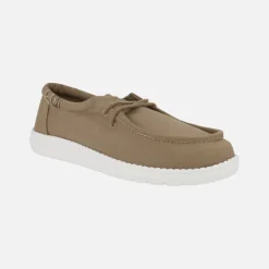 Zapatos de cordones para hombre en algodón orgánico modelo 8251