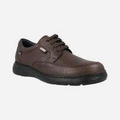 Zapatos de cordones para hombre en piel con membrana impermeable