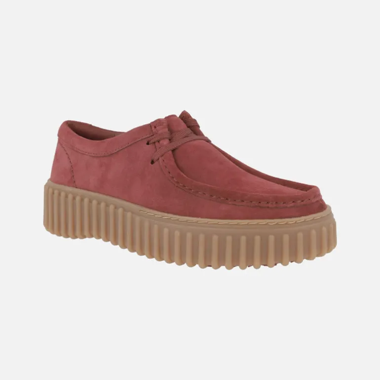 Zapatos de cordones para mujer TORHILL BEE en piel serraje