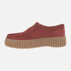 Zapatos de cordones para mujer TORHILL BEE en piel serraje