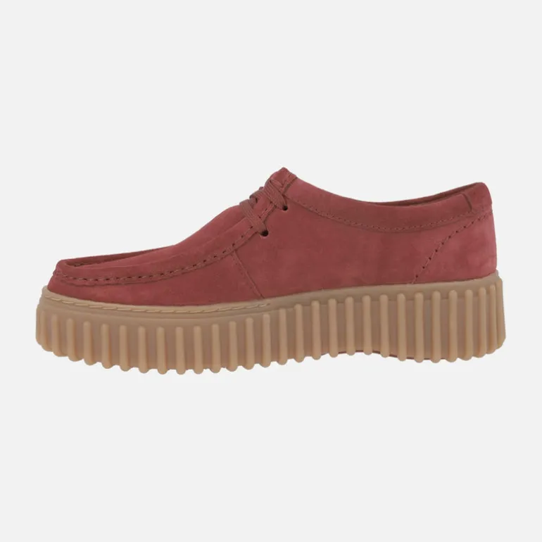 Zapatos de cordones para mujer TORHILL BEE en piel serraje