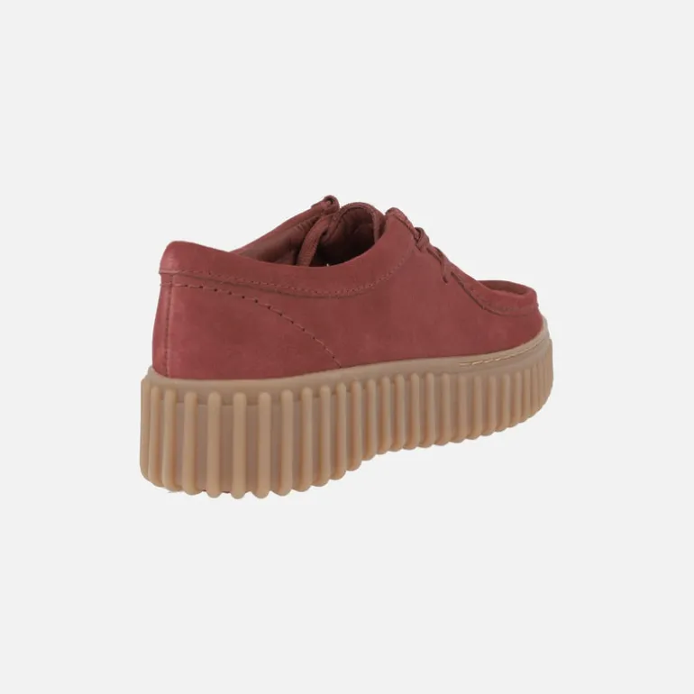 Zapatos de cordones para mujer TORHILL BEE en piel serraje