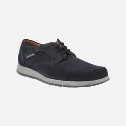 Zapatos de hombre con cordones en Azul