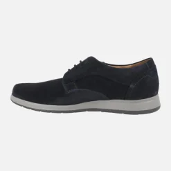 Zapatos de hombre con cordones en Azul