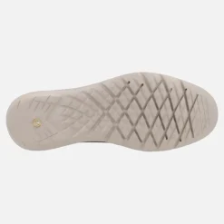 Zapatos de piel azul marino con cordones y membrana TEX
