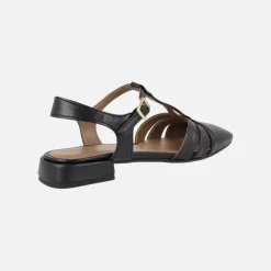Zapatos de piel con aberturas laterales y destalonados Damaris