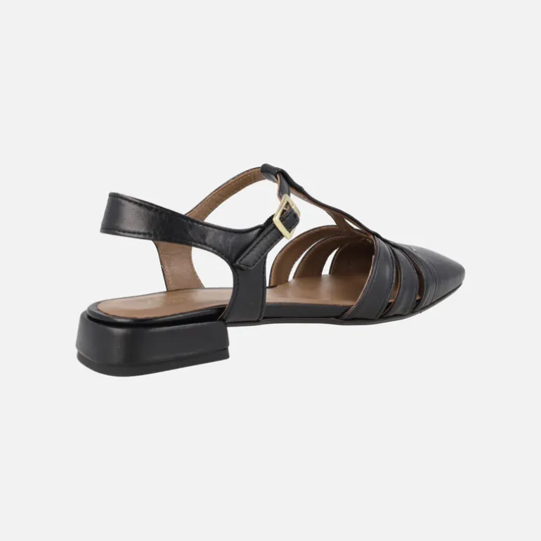 Zapatos de piel con aberturas laterales y destalonados Damaris