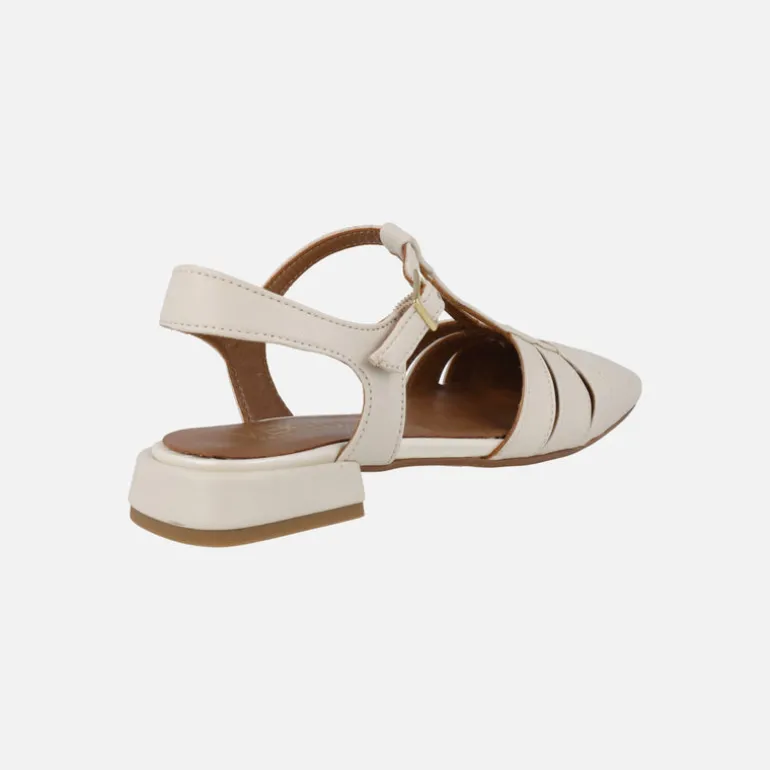 Zapatos de piel con aberturas laterales y destalonados Damaris
