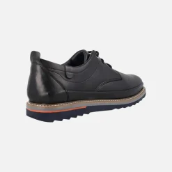 Zapatos de piel con cordones estilo casual para hombre